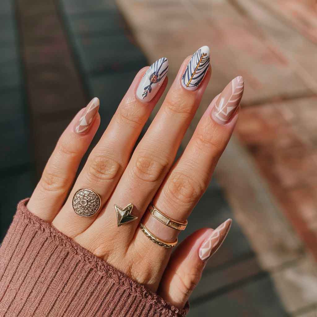 Boho Chic Nails