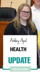 Ashley Apel Health update