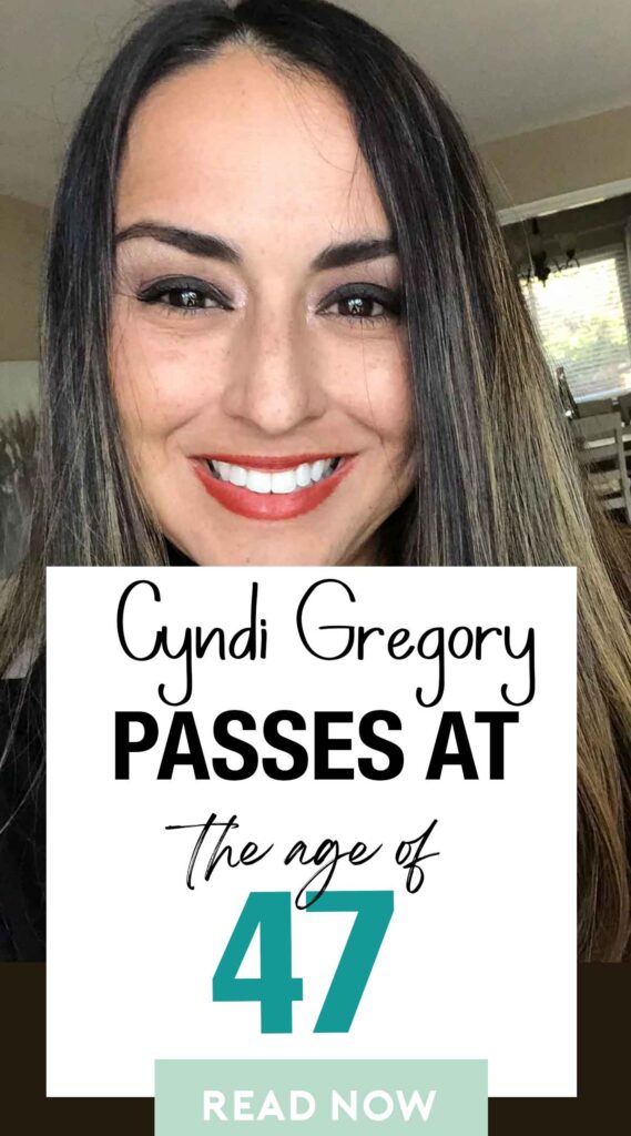 Cyndi Gregory DEATH AND oBITUARY