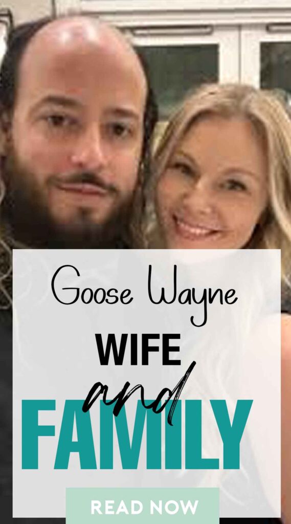 Goose Wayne wife and family details