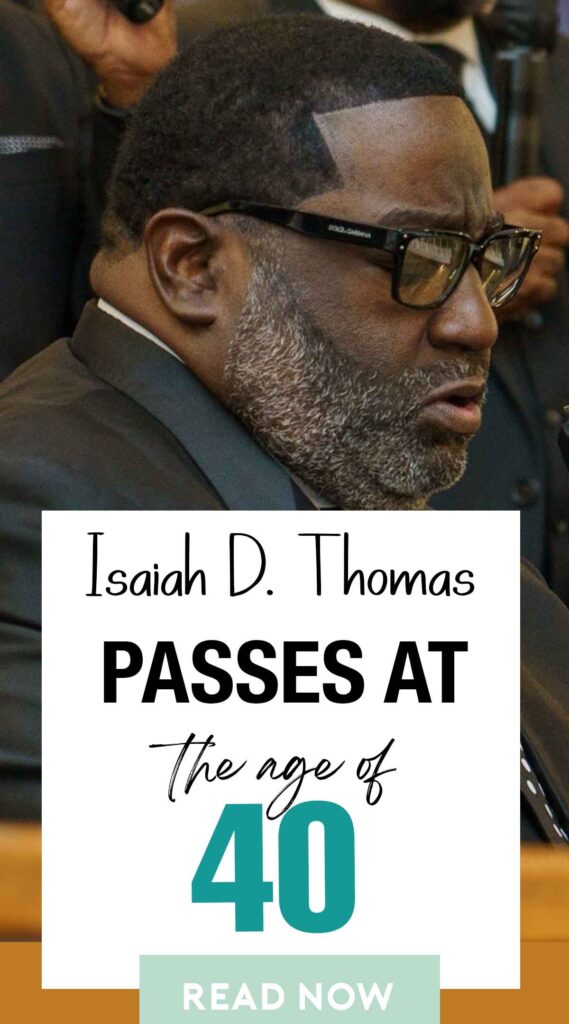 Isaiah D. Thomas death and obituary